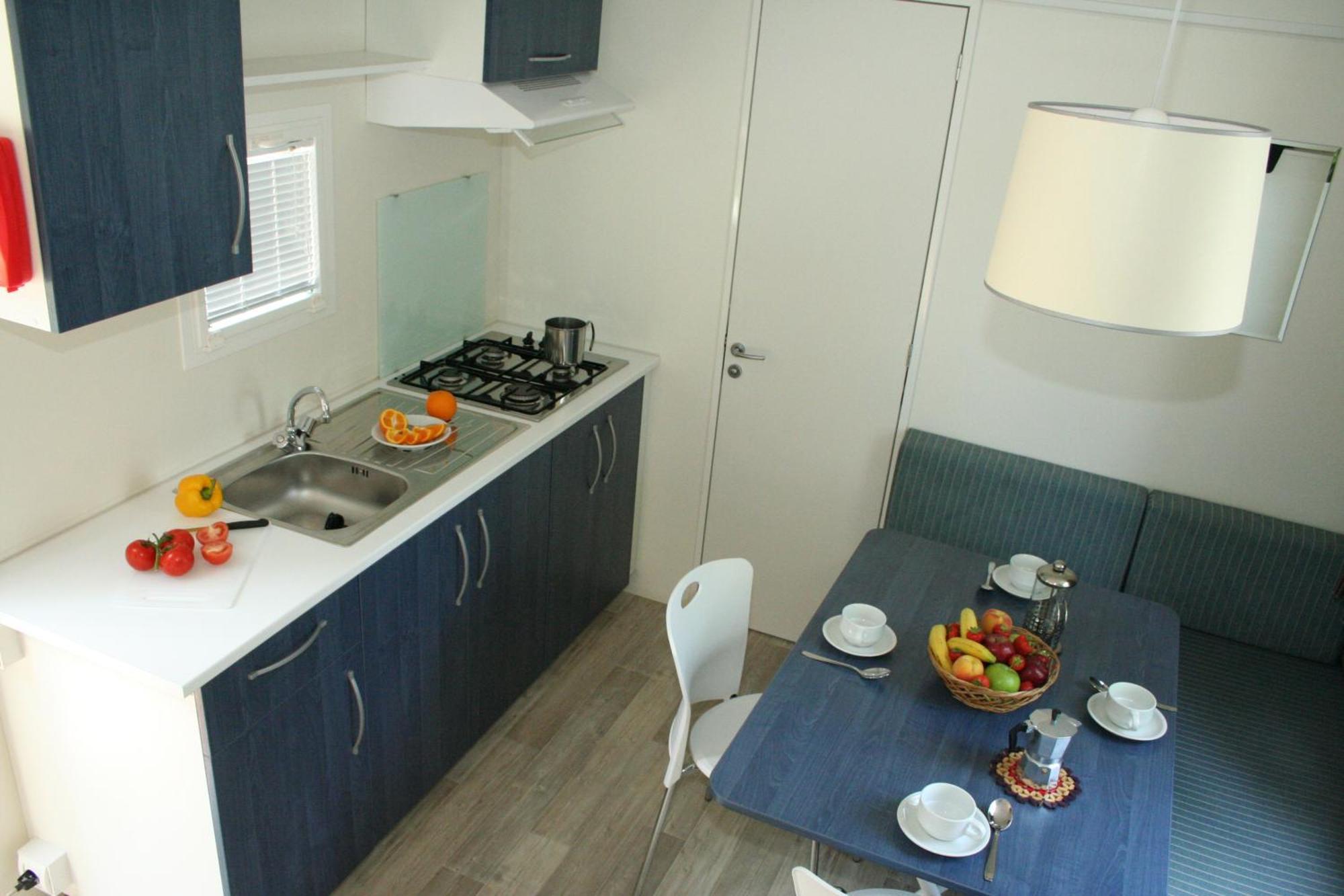 Happy Camp Mobile Homes In Camping Villaggio Internazionale 圣梅纳伊欧 外观 照片