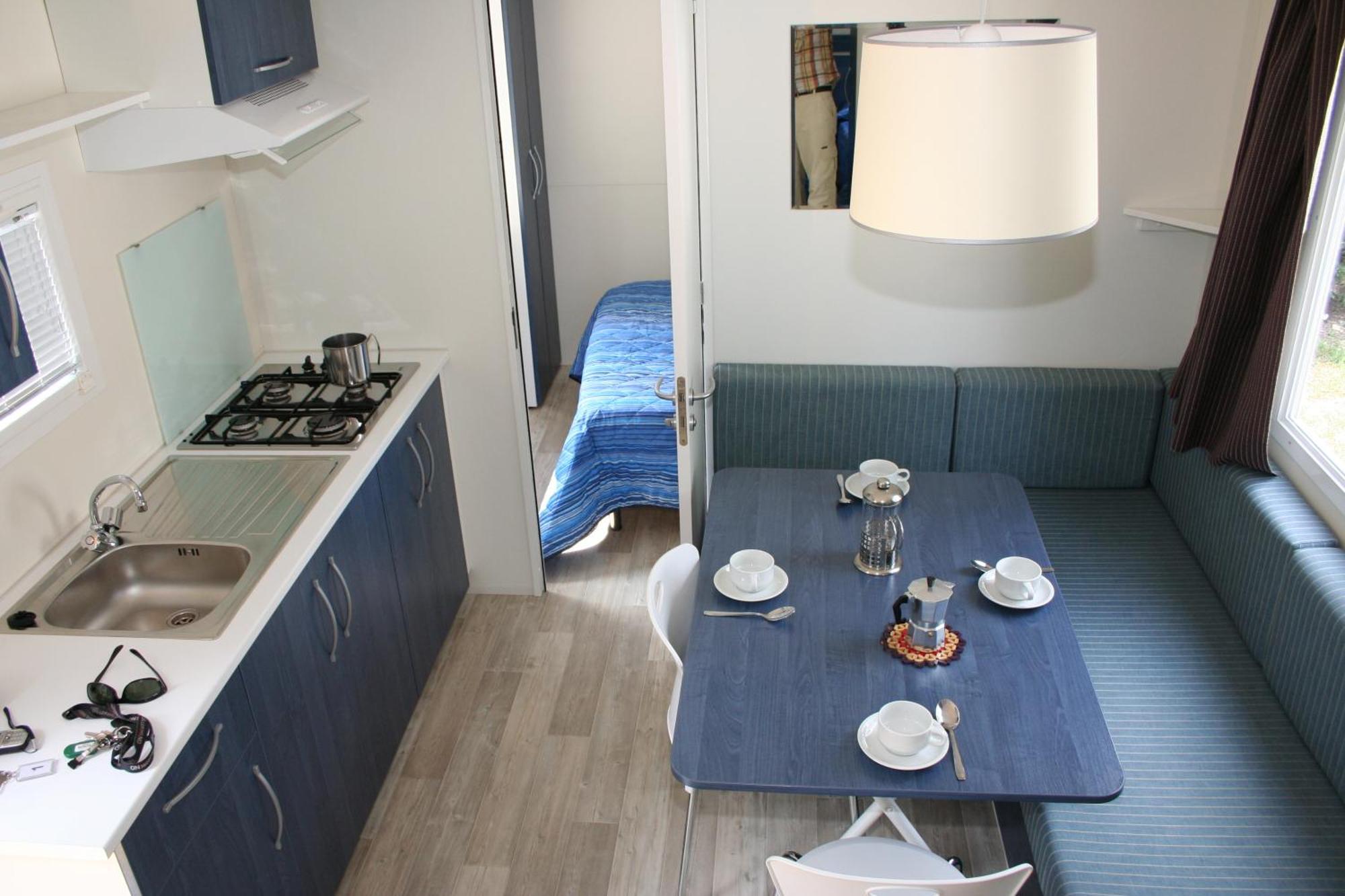 Happy Camp Mobile Homes In Camping Villaggio Internazionale 圣梅纳伊欧 外观 照片